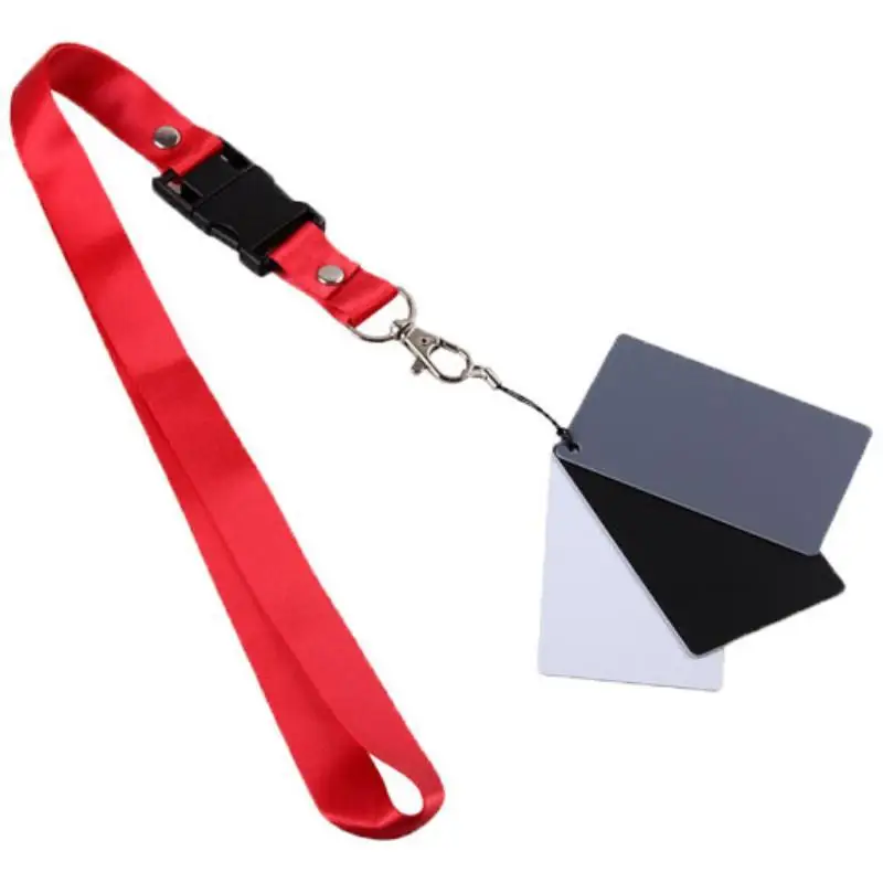 18% Neutral Grey White Balance Card Photography Color Correction Checker Camera Accessory