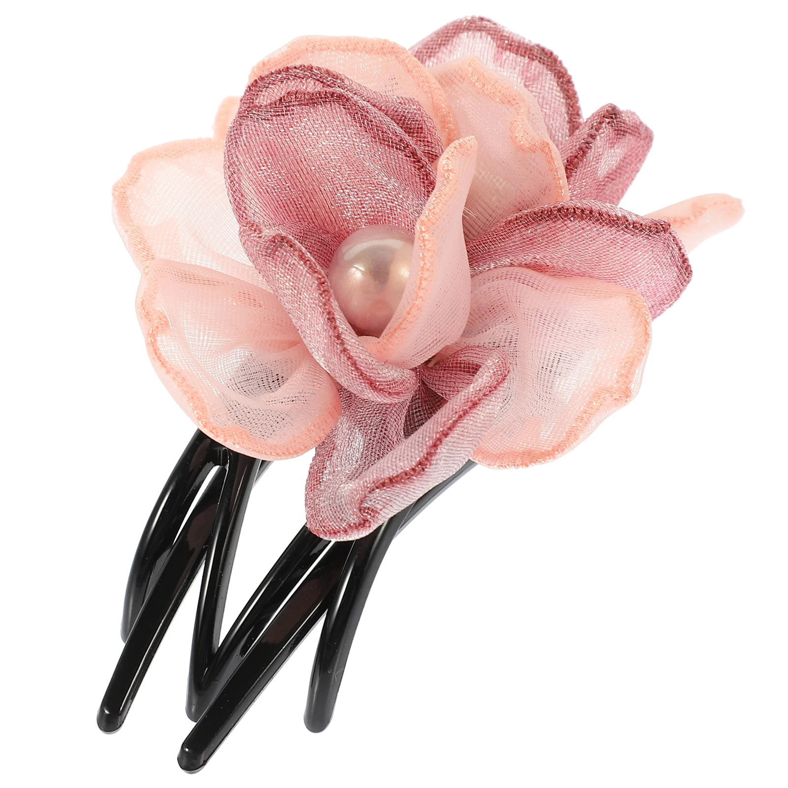 

Duckbill Clips Hollow Barrettes French Thick Juan Yarn Women Accessories Hair Flower Decorative Claw Clips for Styling