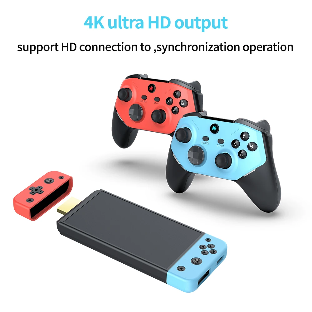 2025 Mini Arcade Game Console M66 64G 20000+games 4K 3D Open Source Video Game Console for PSP N64 Simulator