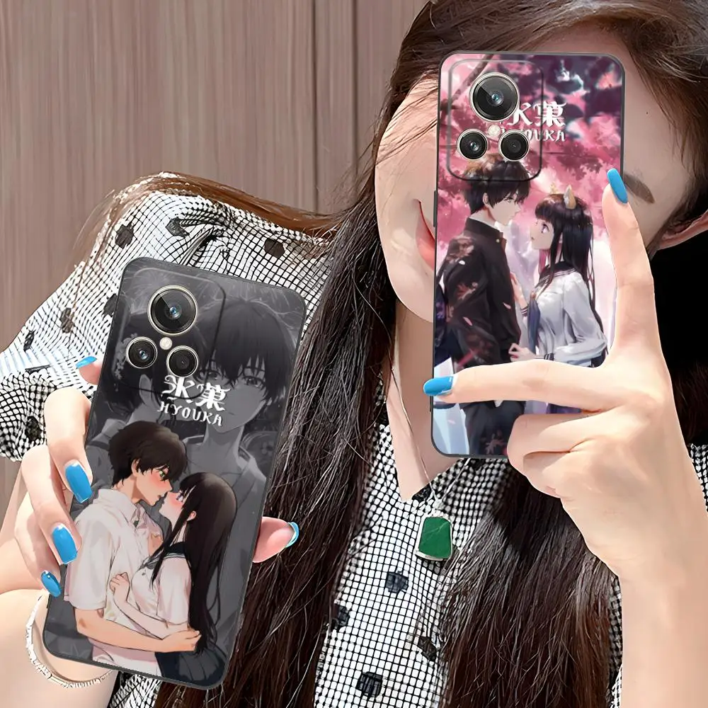 

Hyouka Chitanda Oreki Matte TPU Mobile Phone Case for Realme GT 8 Neo Pro C75 73 71 C67 65 C55 53 C35 31 C20 15 Colorful Cover