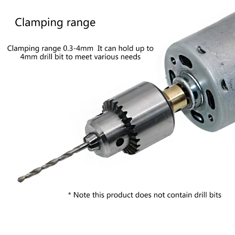 Juego minimandril taladro ajustable para microtaladro eléctrico 0,3-4mm Y5GB