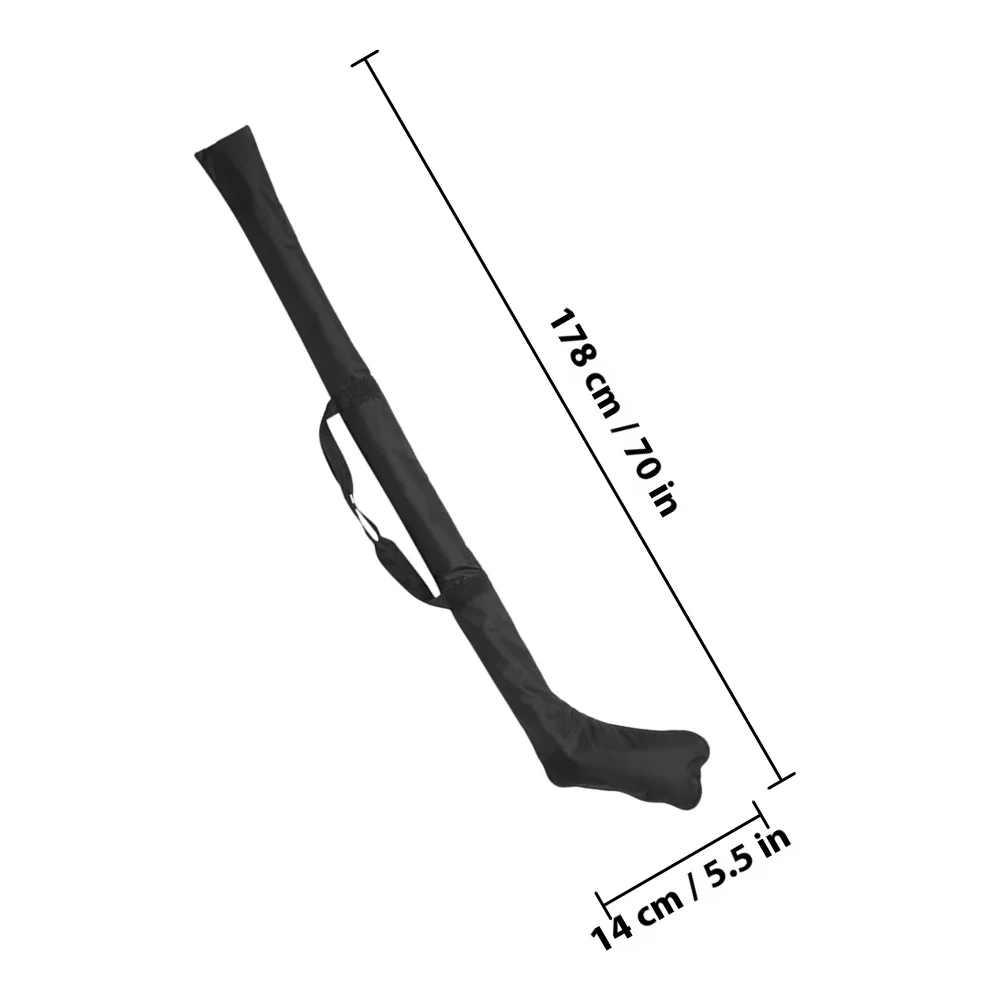 Stick Bag Oxford Cloth Portable Ice Storage Bag With Zipper Durable Hockey Supply Outdoor Hockey Stick Carrier