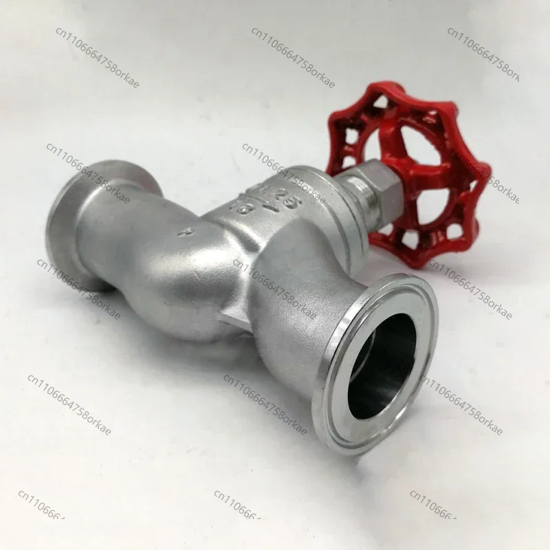 صمام لولبي 304 Stainless Steel S-type Quick Loading Globe Valve 1/2\ الماء والبخار — تفصيل 3