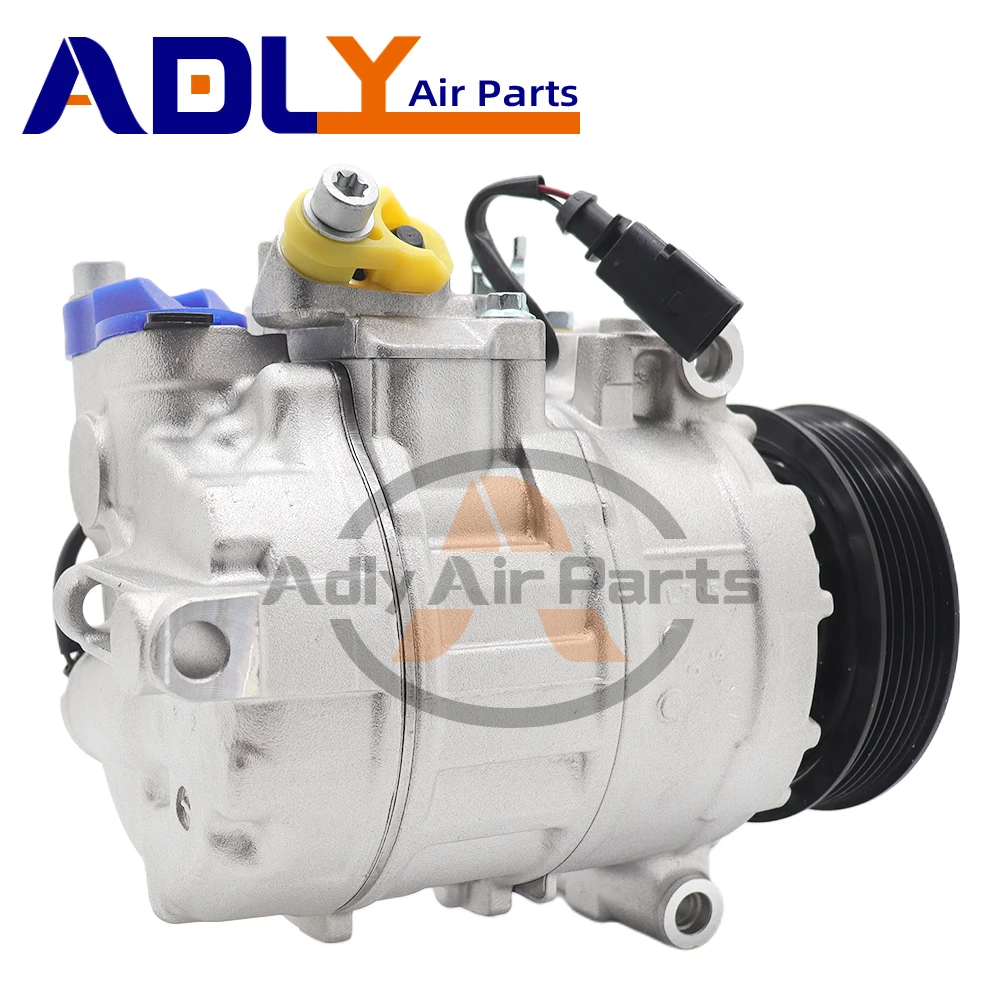 Untuk Transporter VW T5 Multivan Amarok 7SEU17C kompresor AC Compressor Compressor 447150-2607 447150-2609 4471502601 4471502603