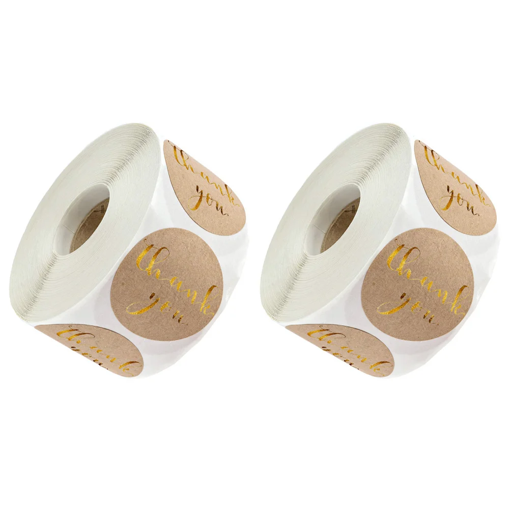 

2 шт., наклейки «Спасибо», золотая фольга, самоклеящиеся подарочные этикетки, наклейки для вечеринки, сумки для конфет, уплотнительные украшения, этикетки для папок
