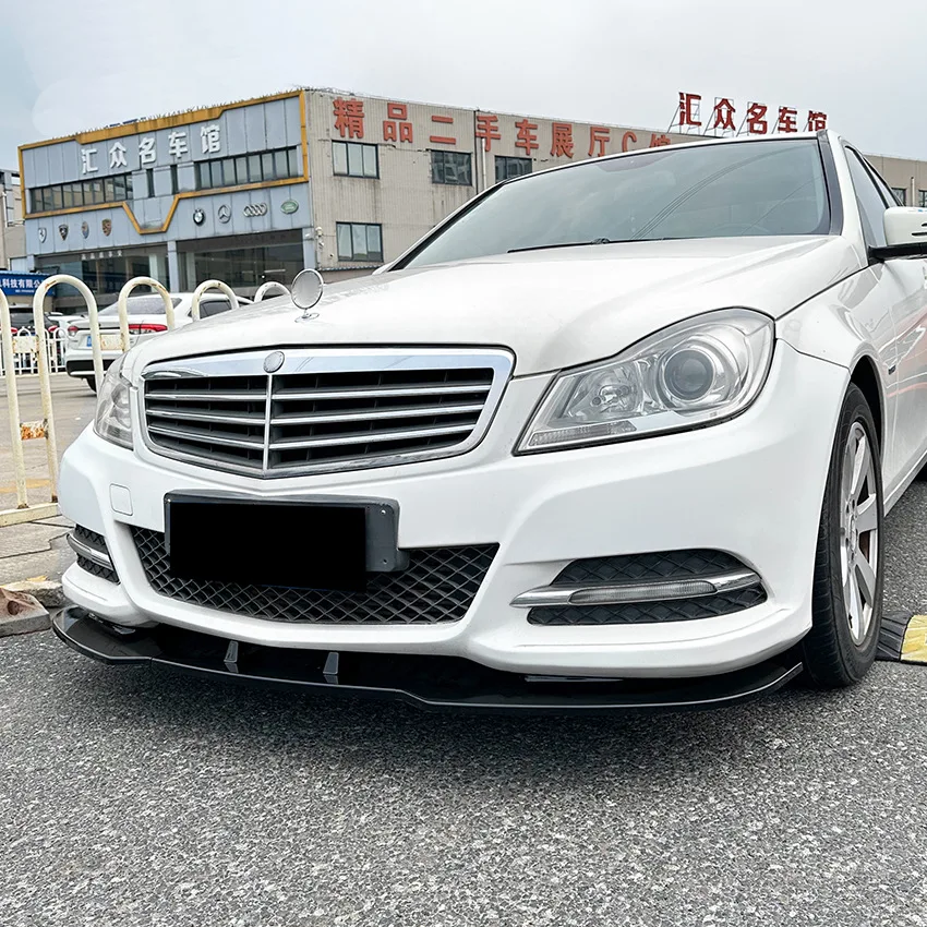 

For Mercedes Benz C-Class W204 2011-2014 front bumper, front lip, front shovel exterior modification
