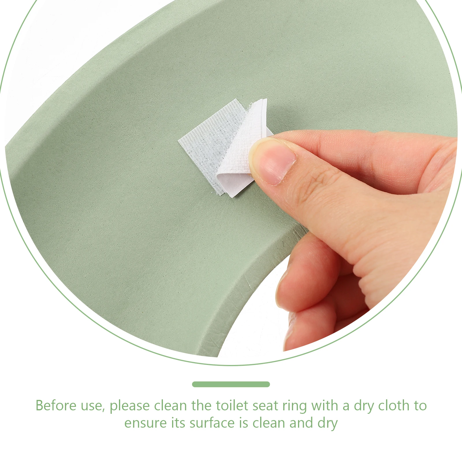 

2Pcs Toilet Pads Washable Reusable Water-Proof Thickened Soft Portable Toilet Seat Cushions Bathroom Cover Skin Friendly