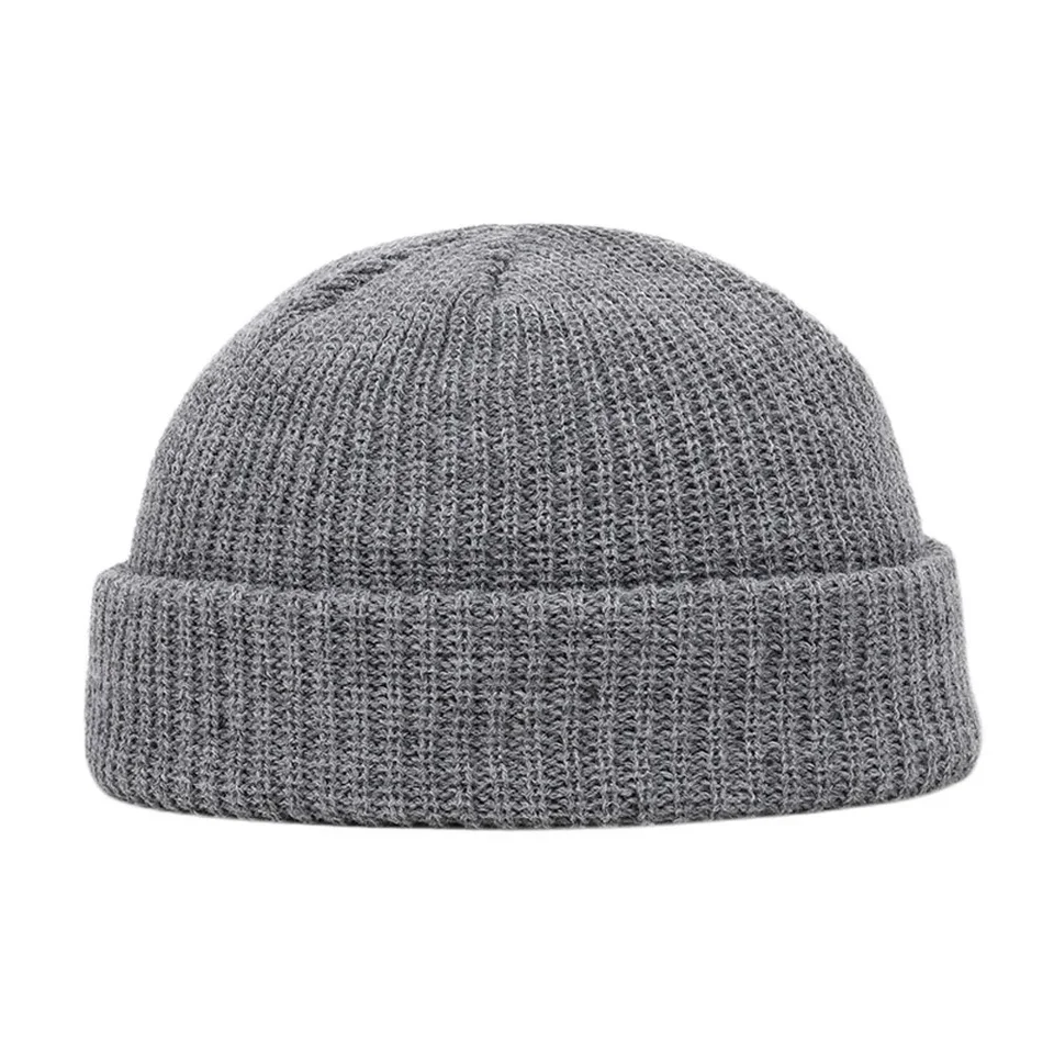 Unisex Winter Warm Beanie Casual Hip Hop wool Knitted Skull Cap Short Thread Elastic Adult Men And Female Fashion Accessory, image 11