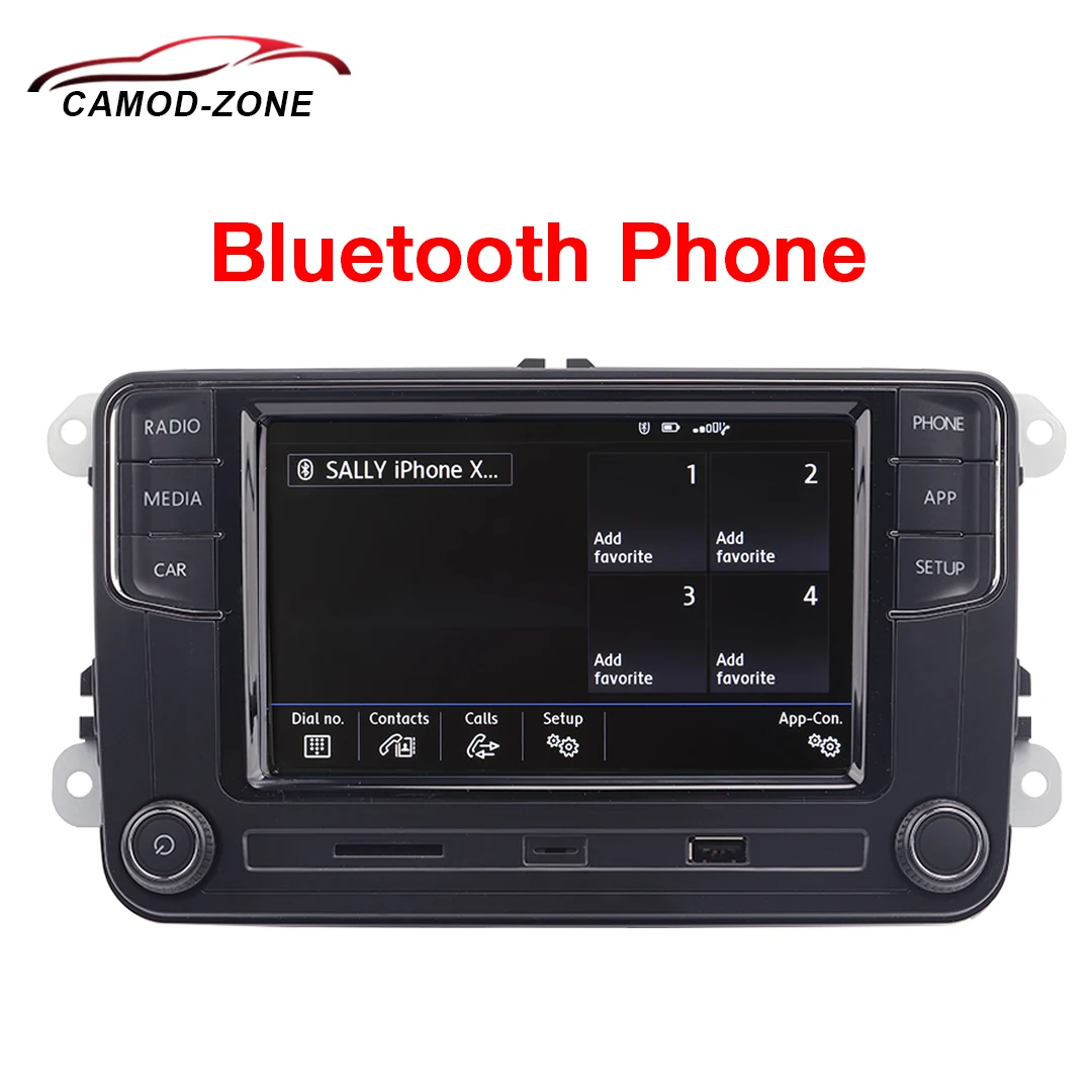 Android Auto Carplay Mirrorlink MIB Car Radio 6C New RCD330 RCD360 187B 280D 280E Vehicle Status Only For VW MQB POLO 6C