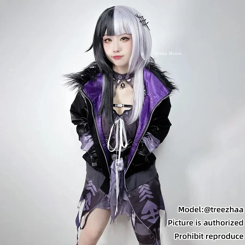 In Stock Shiori Novella Cosplay Costume Hololive EN 3rd Generation Advent Shiori Novyera Holo Full Set Wig Halloween