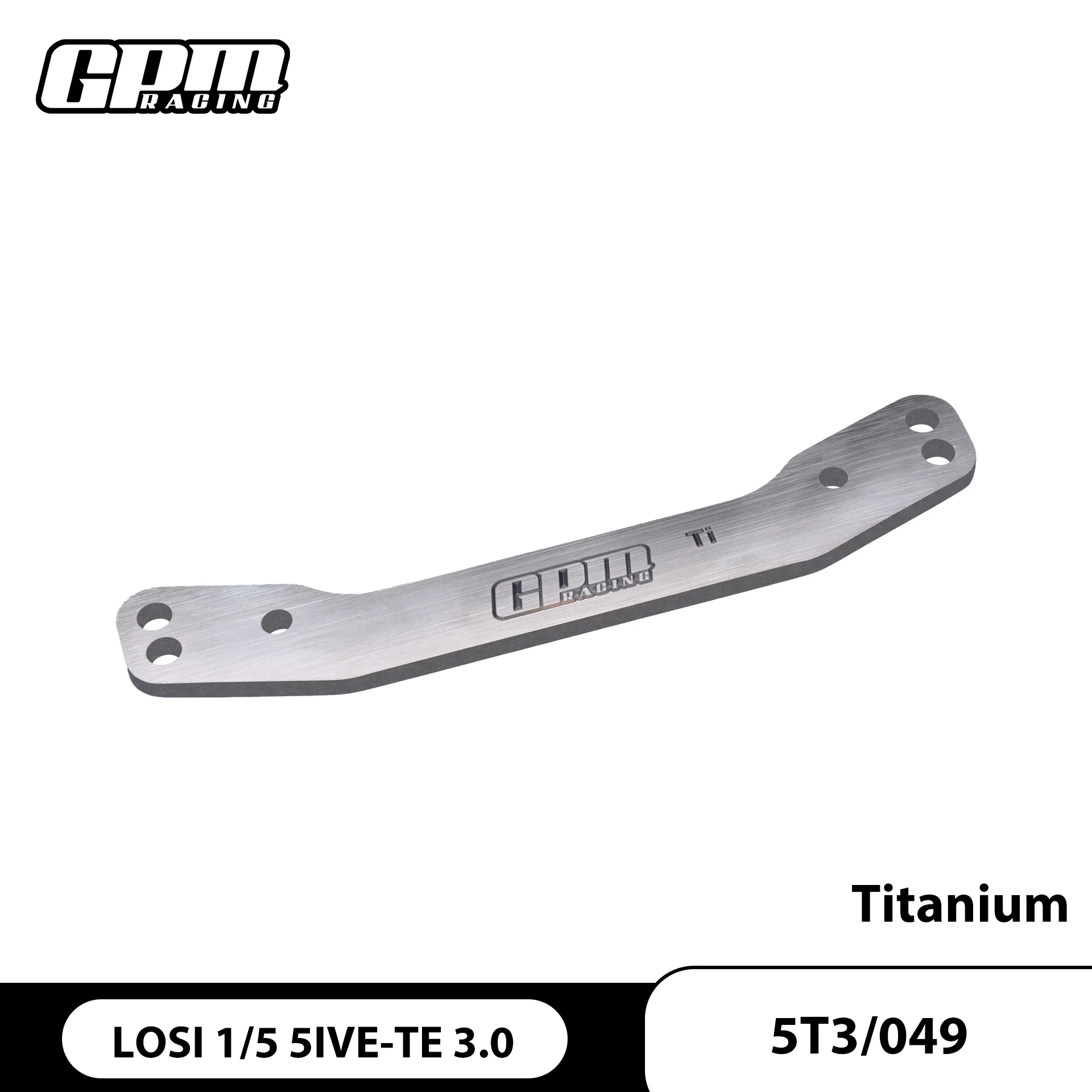 GPM Titanium Steering Rack For LOSI 1/5 5IVE-TE 3.0 LOS-3720