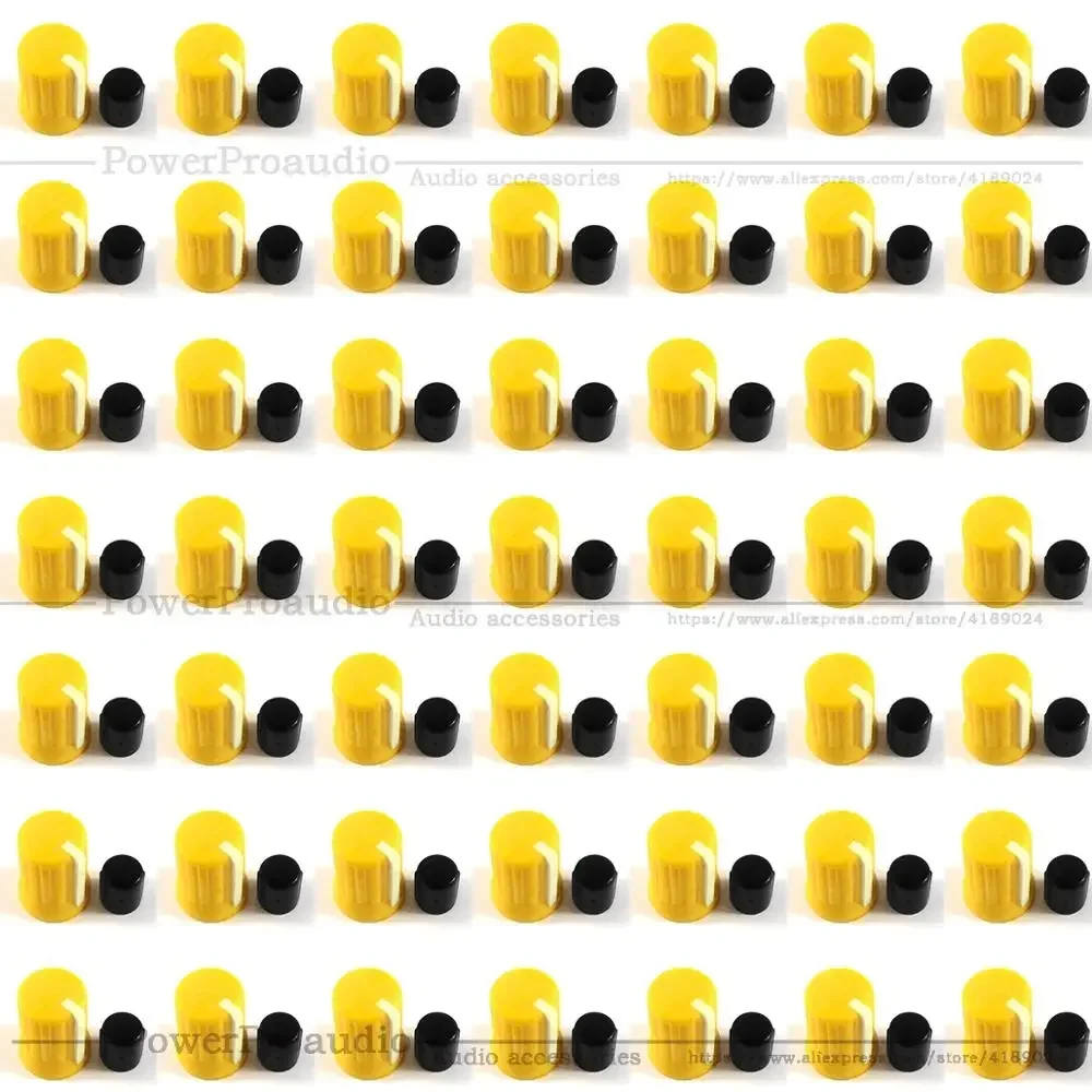 500pcs/lot Yellow Color OEM Rotary Control Knob For Pioneer XDJ-RX R1 RZ AERO DJM-T1 S9 DIY DJ