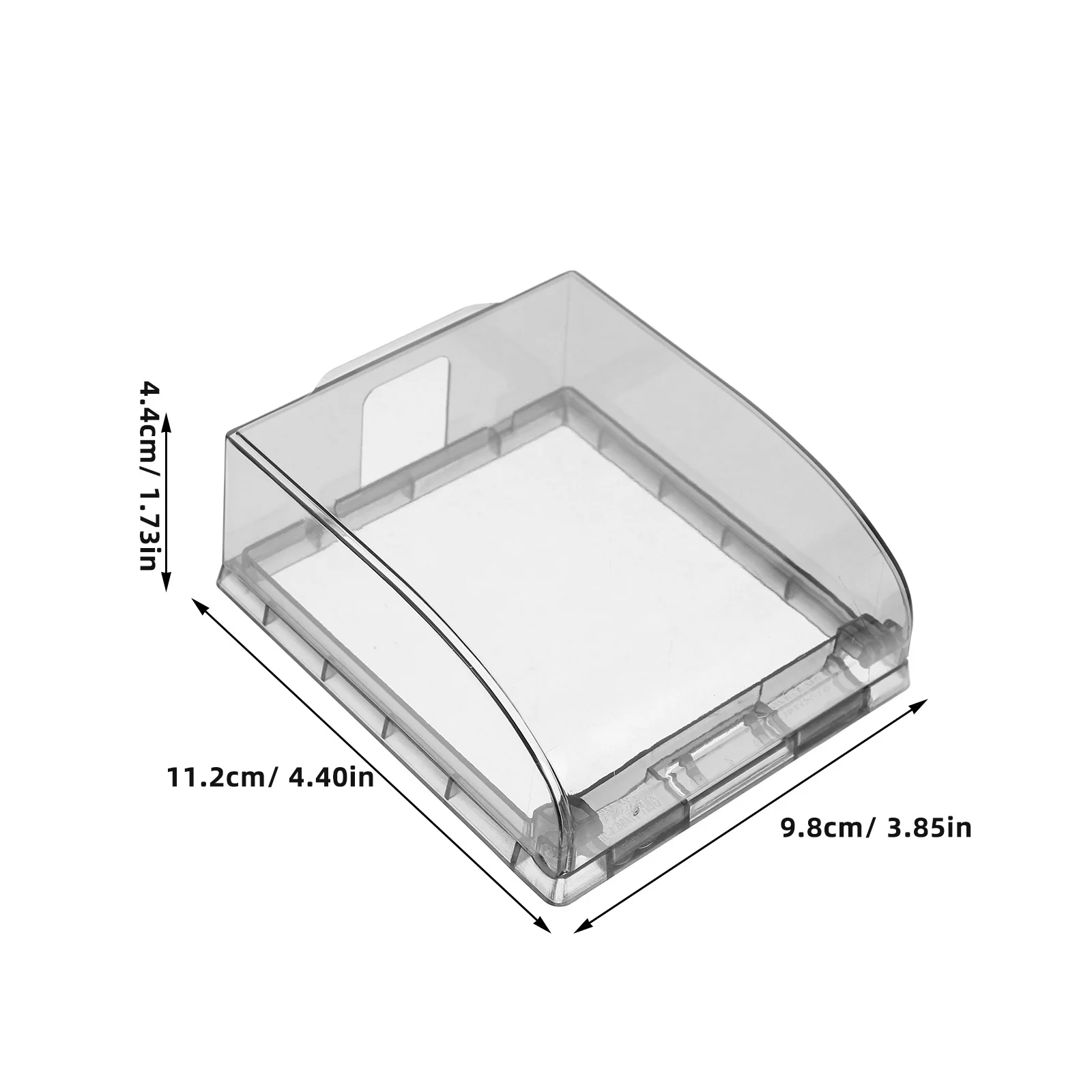 Waterproof Electrical Box Cover for Outdoor Use 86-Type Socket Protection Weatherproof Dirt Resistant Switch Cover Receptacle