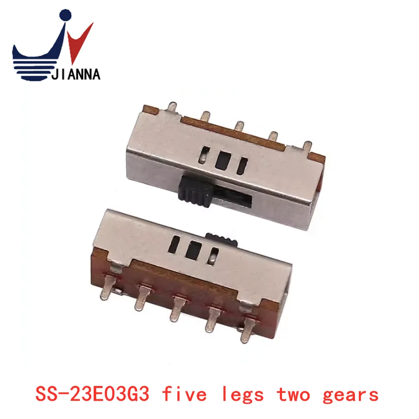 Sliding switch Toggle switch SS-23E03 G3 Toggle switch Five-pin, two-speed side switch port