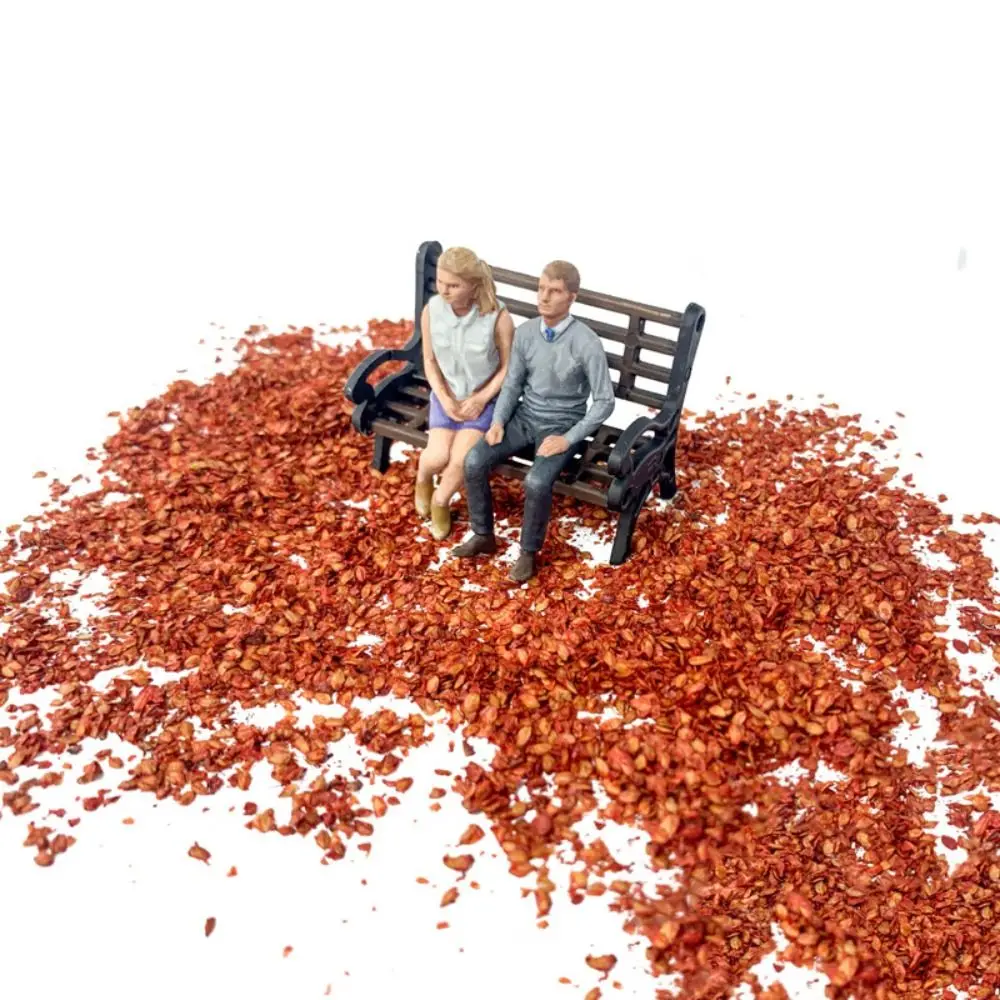 35ml/bag Miniature Static Leaf Sand Table Simulation Mini Leaves Layout Scene Model Wargame Accessories