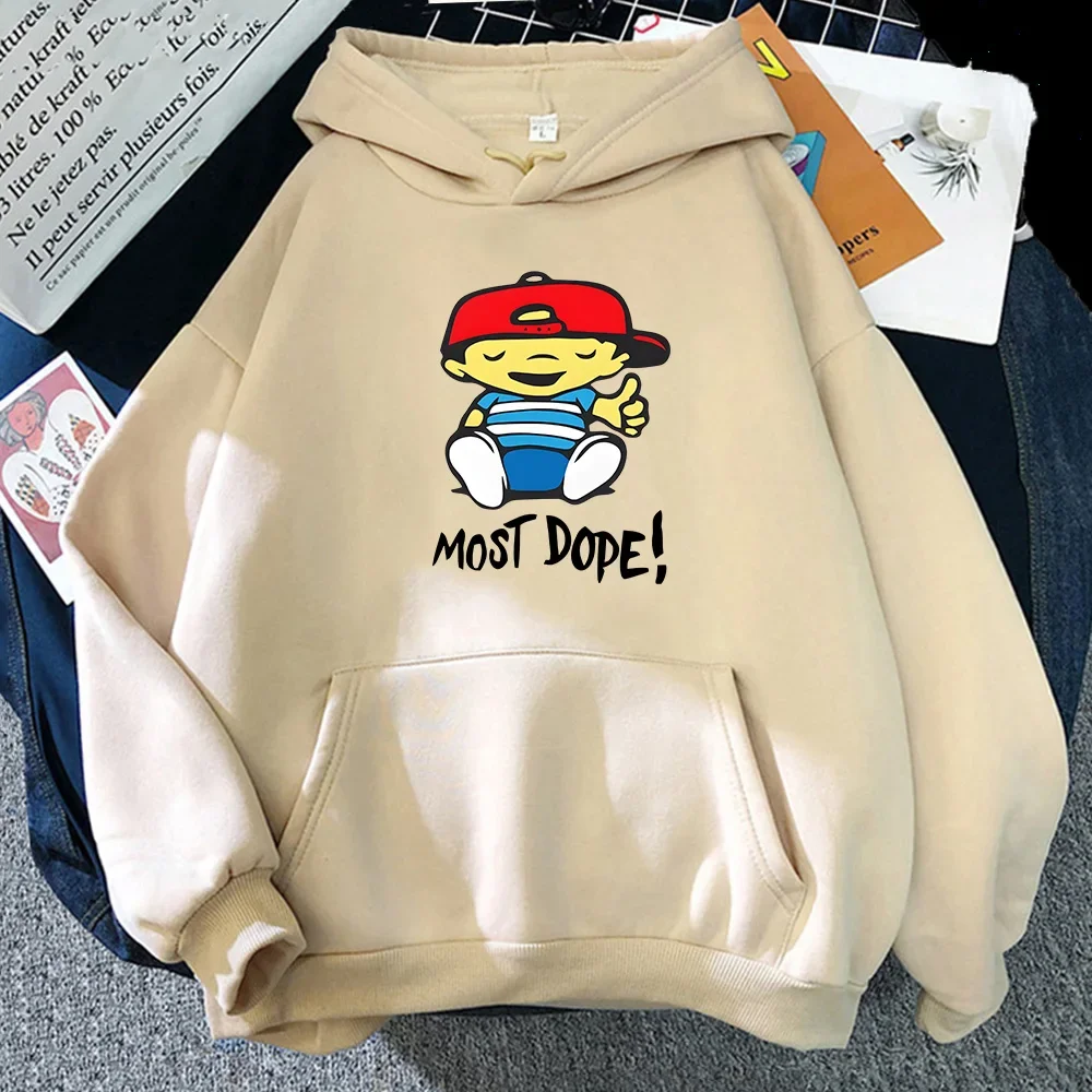 Macc Miller Self Care Kawaii Hoodies New Korean Men/Women Loose Cartoon Print Swearshirts Long-sleeve Fashion Casual Kids Tops