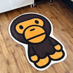 Cartoon Baby Milo Plush Rug Fshion Design Fluffy Plush Carpet Soft Absorbent Bedroom Game Room Floor Mat Home Decorative Carpet