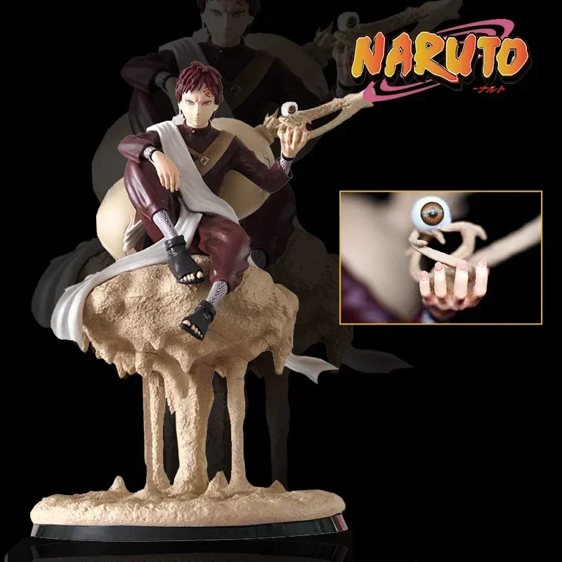 24 cm Cartoon Anime Naruto Shippuden Gaara Action Figure PVC Model Collectie Speelgoed Film Figuren PVC Speelgoed Gift