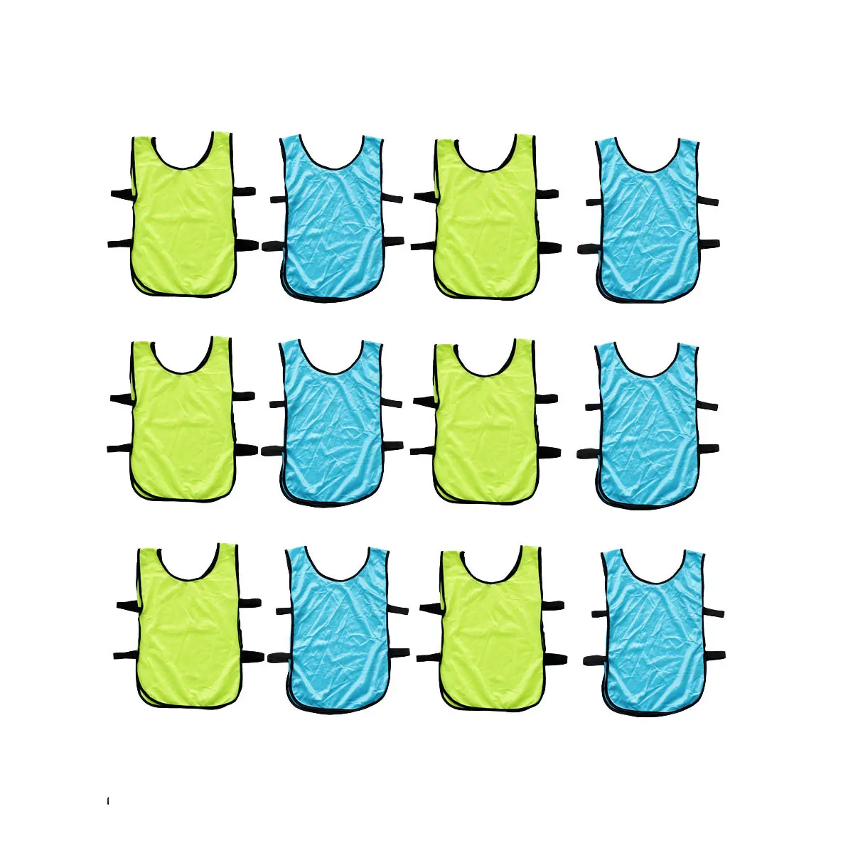 

12 PCS Training Vest Size-S Summer Fast Drying Children Sleeveless Shirt for Kids