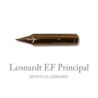 JY Calligraphy Leonardt EF Principal Dipped Pen Nib English Roundhand Engrosser's script copperplate dip pen elasticity nib
