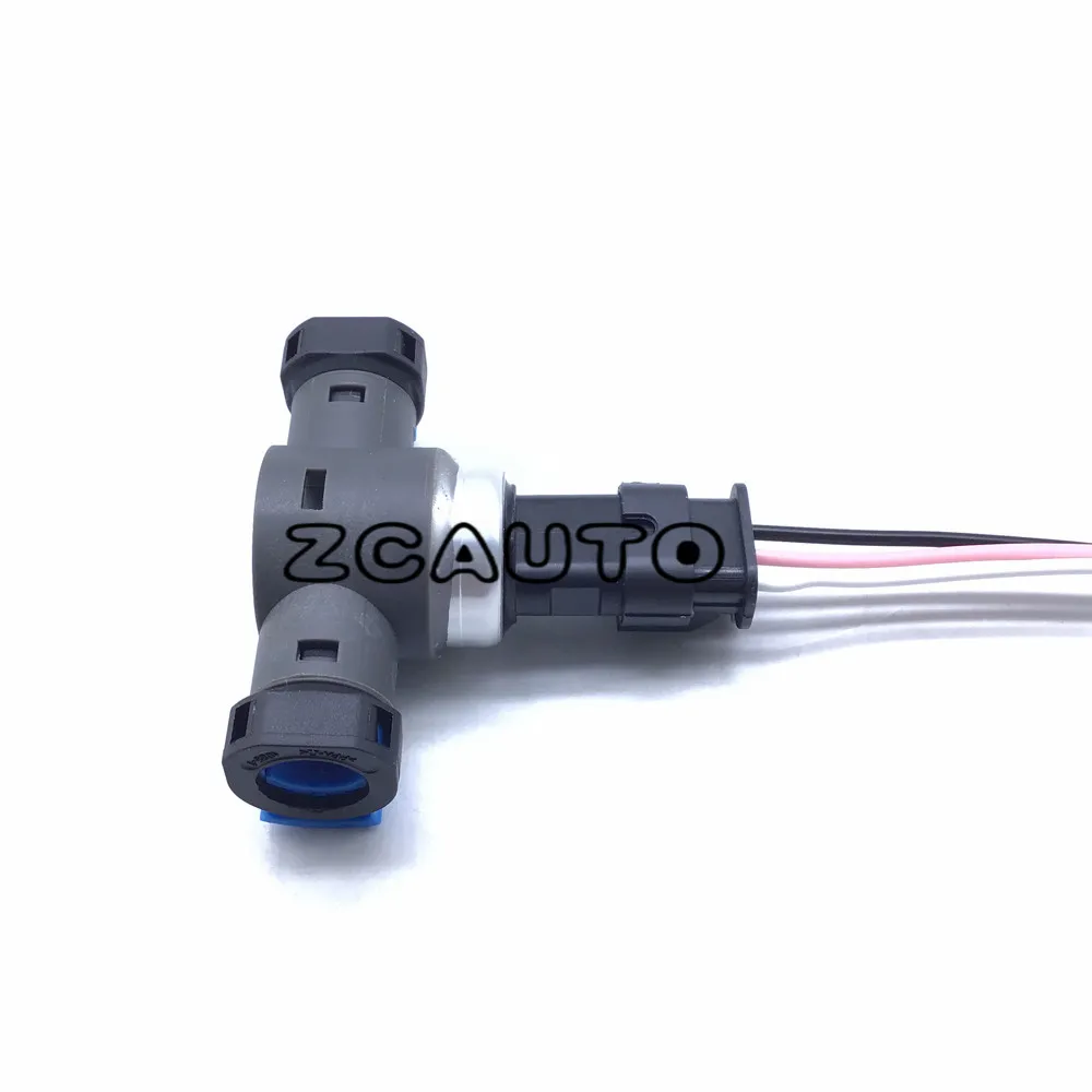 For Volvo MK3 V40 V60 V70 T3 2.0 S60 V90 XC90 XC60 2.0T Fuel Pressure Sensor+Connector 31432653 23432653