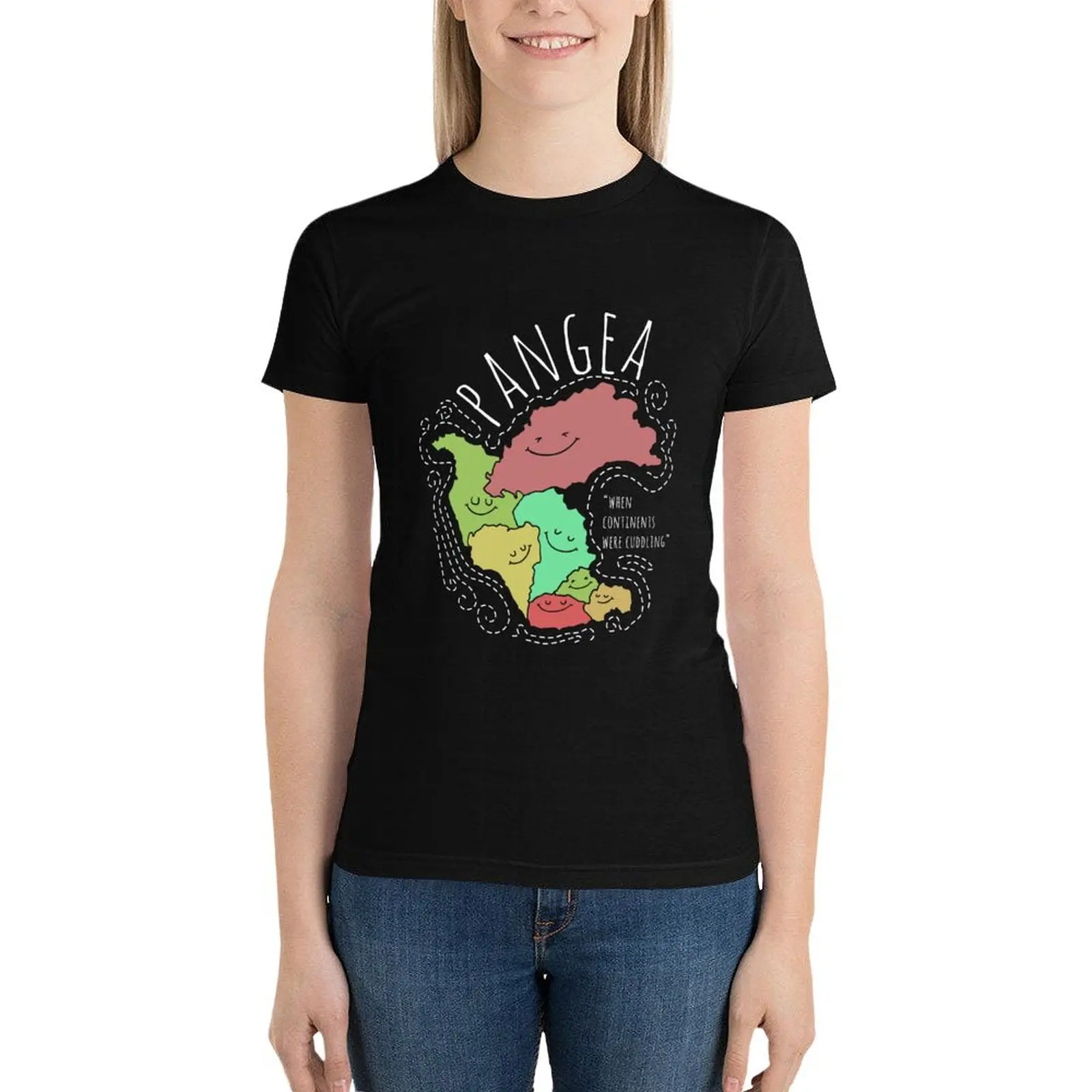 Reunite Pangea Funny Geology For Geologist T-Shirt tees kawaii clothes Blouse clothes for Women