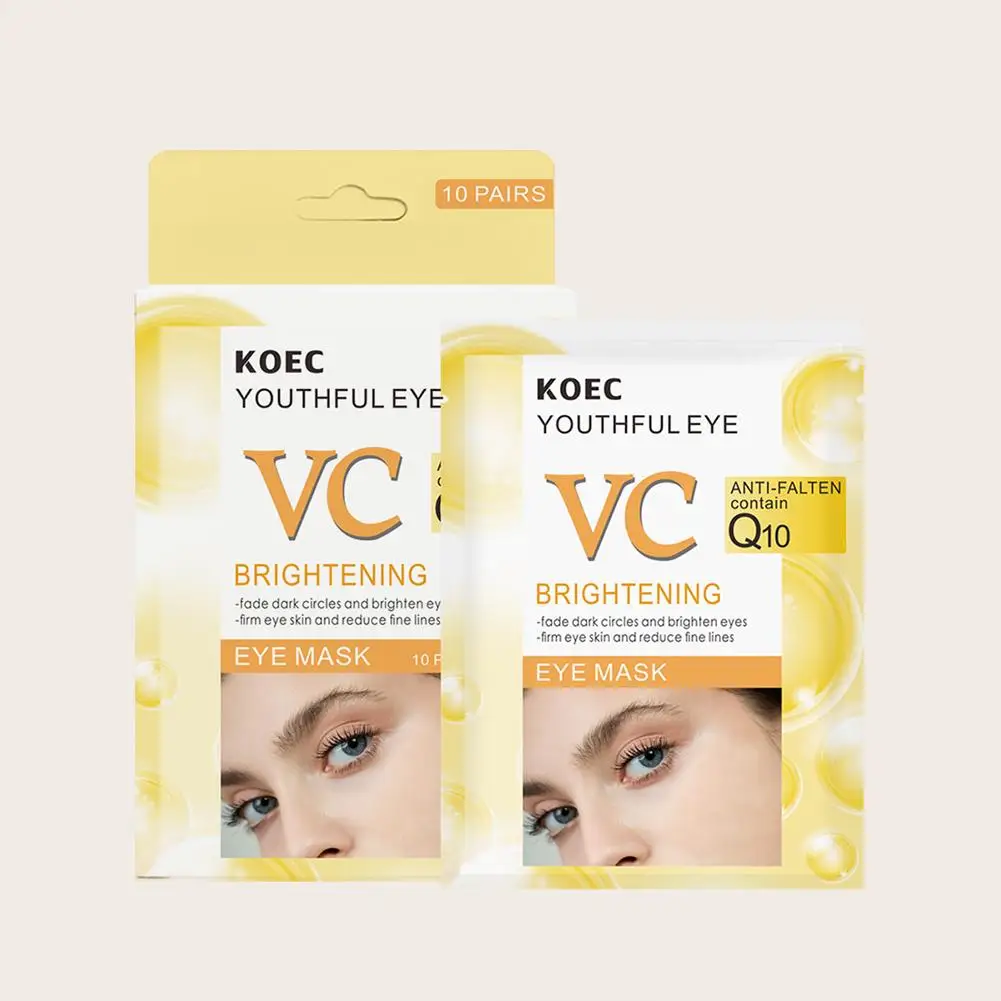 10 Paare Kollagen Augenklappen Augen taschen Entfernung Falten Augen Hautpflege dunkle Retinol Maske Schlaf pads Kreise vc Patches Gesicht o7t4