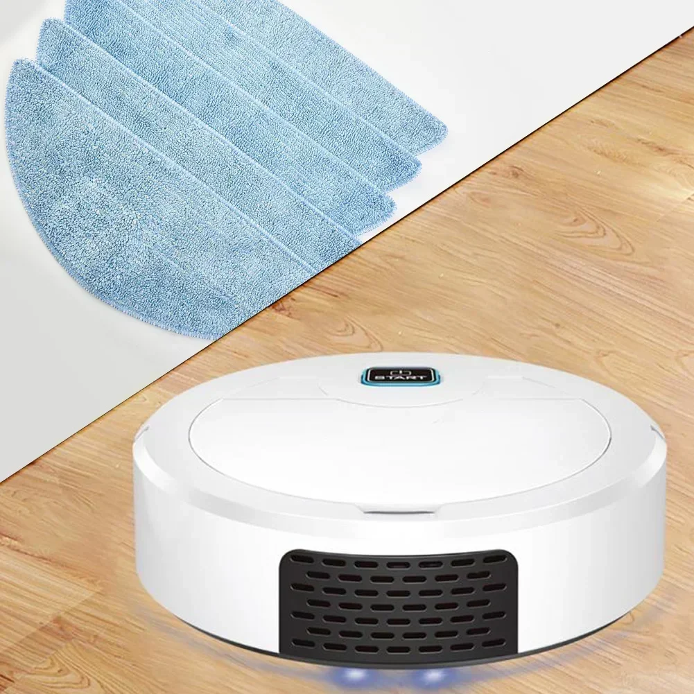 Almohadilla de fregado para Robot aspirador Ecovacs DEEBOT U2/U2 Pro, paño de limpieza lavable, piezas de repuesto para barredora, 5 uds.