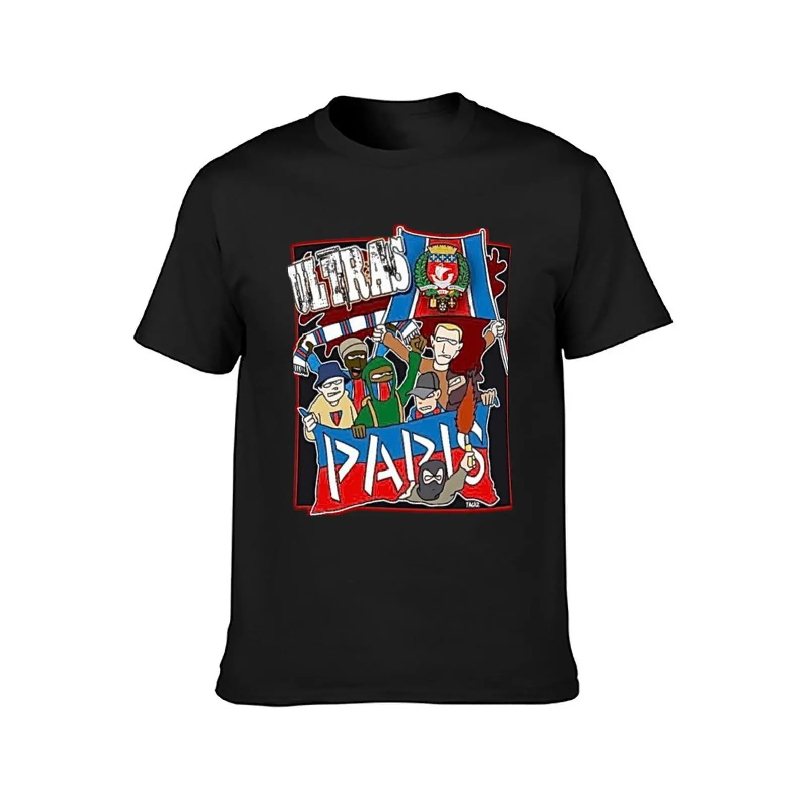 Ultras Paris T-Shirt Aesthetic clothing summer top plus size tops quick-drying t shirt men