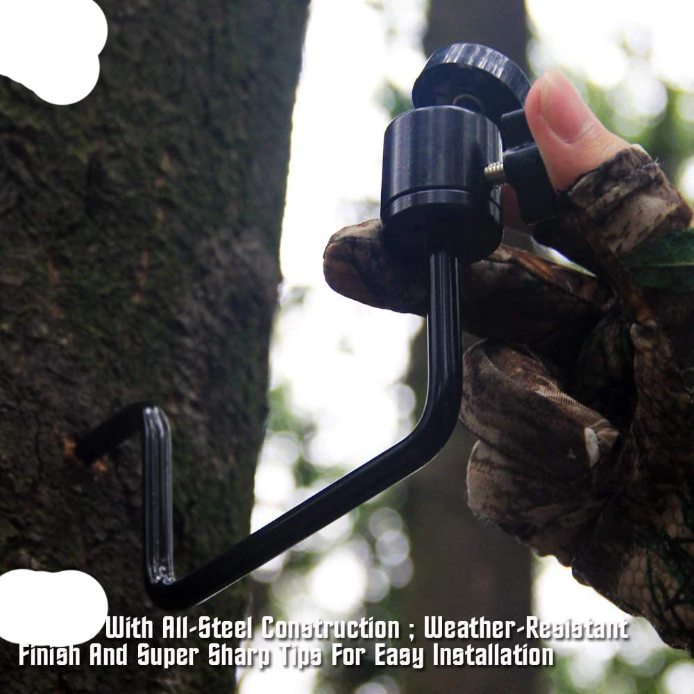 تصميم جديد 2 قطعة كاميرا درب جبل شجرة ، حامل كاميرا الصيد مع المسمار الإبهام 1/4 بوصة ، 360 درجة الدورية قابل للتعديل