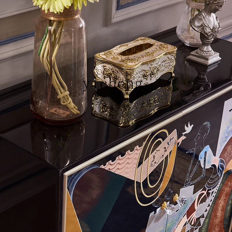 

LX Small Apartment Sideboard Cabinet Living Room Home Entrance Storage Entrance Shoe Cabinet