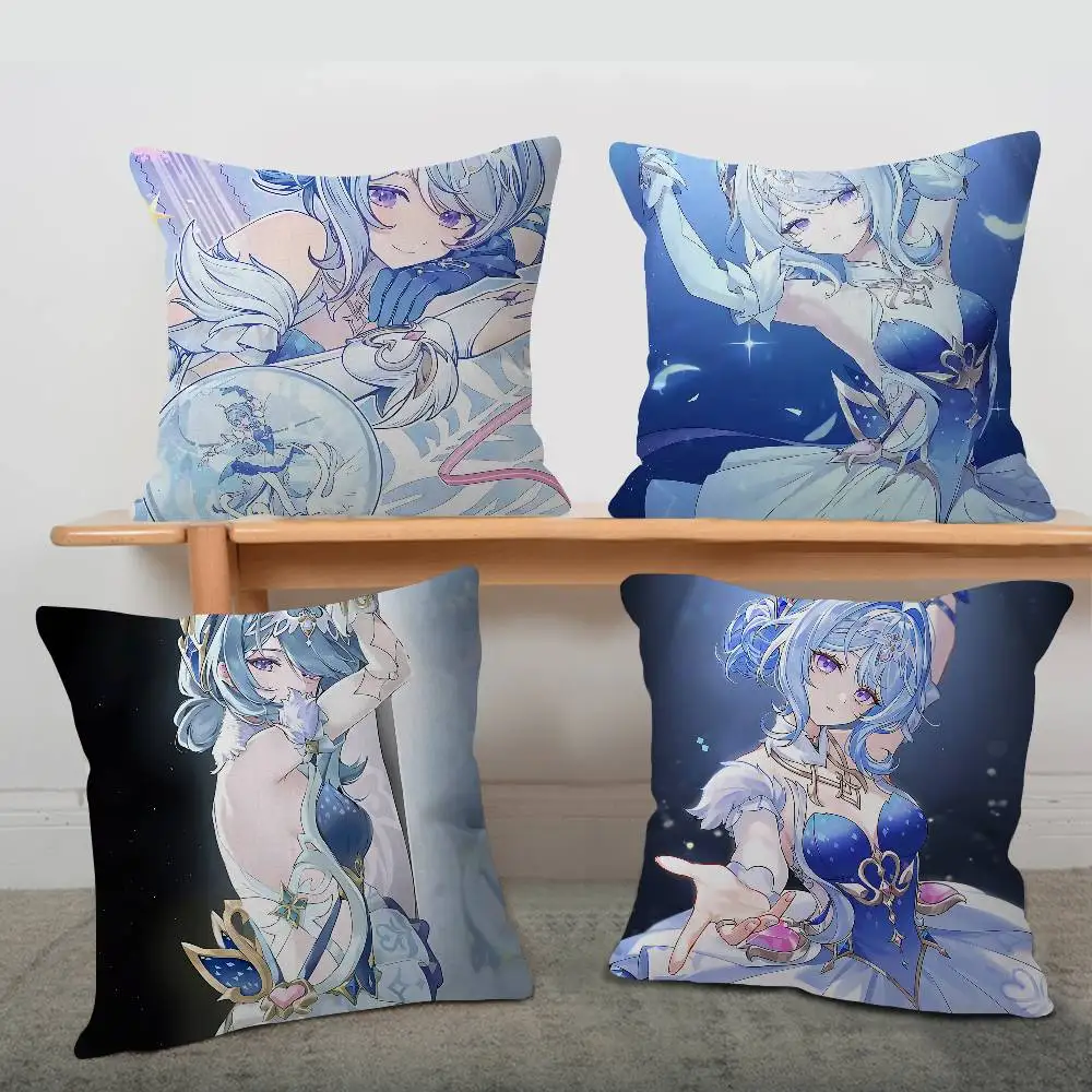 Genshin Impact Odette Spessiva pillow cover sofa cushion cover home room decoration children gift