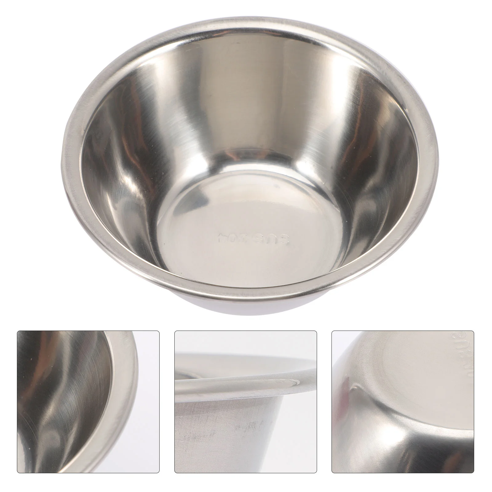 Stainless Steel Dressing Bowl Cotton Ball Storage Metal Tray Multifunctional Surgical Tool Holder