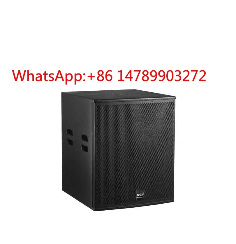 18 Inch Indoor Active Subwoofer Ultra Deep Bass Effect for Entertainment Spaces