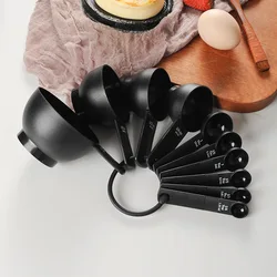 10Pcs with Scale Measuring Spoon Teaspoon Multipurpose Spoon Cake Baking Flour Food Measuring Cup Home Kitchen Cooking Tools