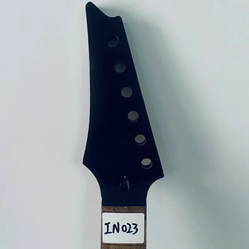 IN023 Original Ibanez Unfinished Without LOGO MINI Electric Guitar Neck 24 Frets 564 Scales Length for Guitar Replace Left Hand