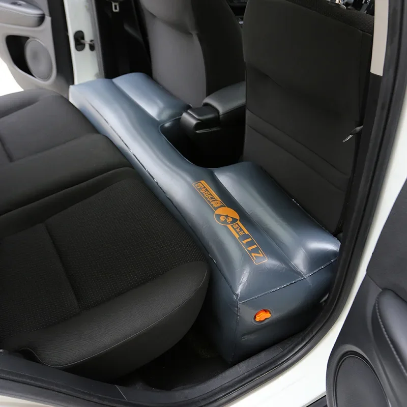 เตียงลมสำหรับเดินทางในรถยนต์แบบเป่าลมเบาะนั่งด้านหลังเบาะนั่งเบาะหลังเบาะอากาศสำหรับรถ Tesla Model3