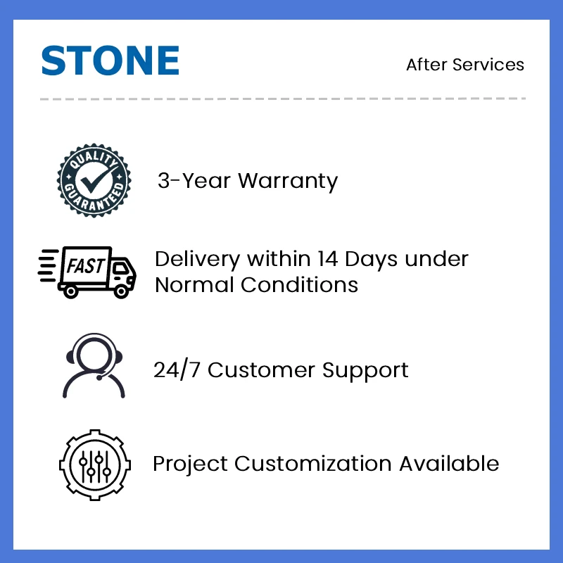 STONE A 7.0 inch Industrial HMI TFT LCD Display with Capacitive Touch Screen RS232/RS422/RS485/TTL 800*480 for esp32