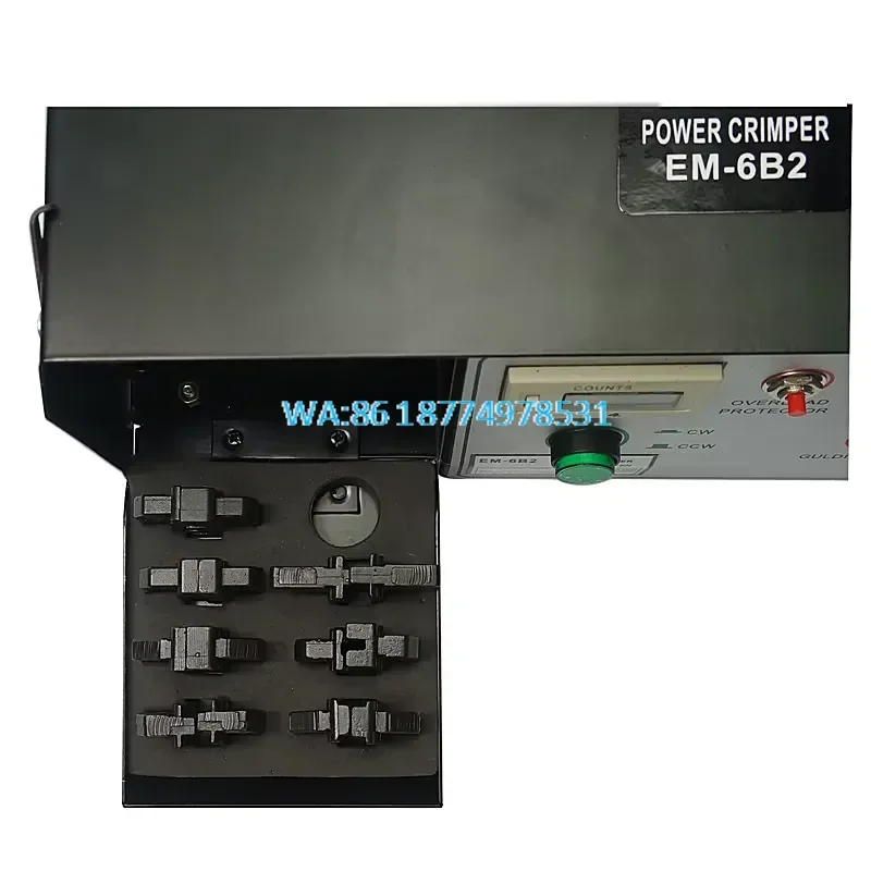 Wmwmnu for EM6B2-PRO Terminal Crimping Tools 7 Dies Equipped for Crimping Variety Cable Manufacturing Equipment