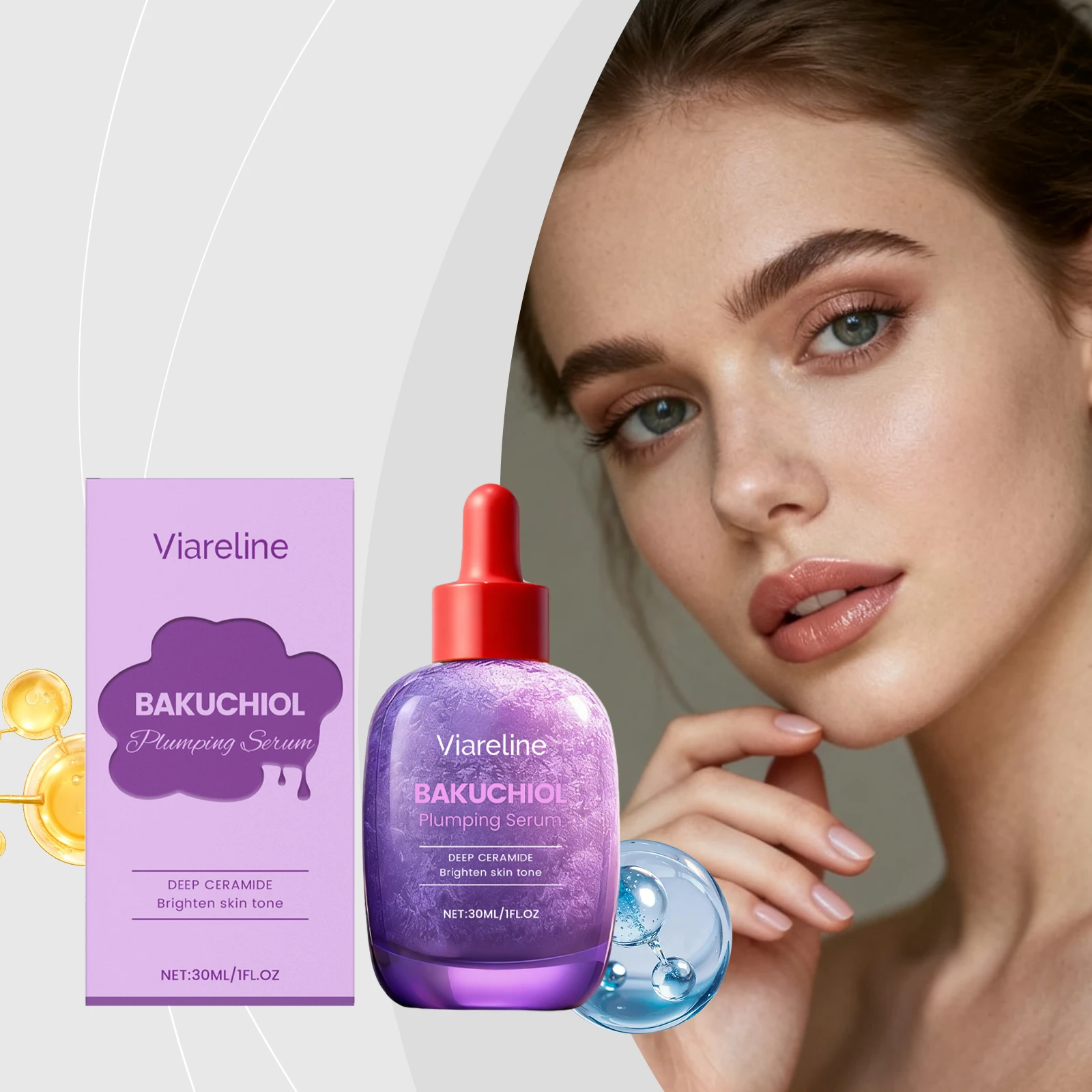 

Vitamin Moisturizing Serum Moisturizes, Refreshes, Hydrates, Brightens, and Softens the Skin