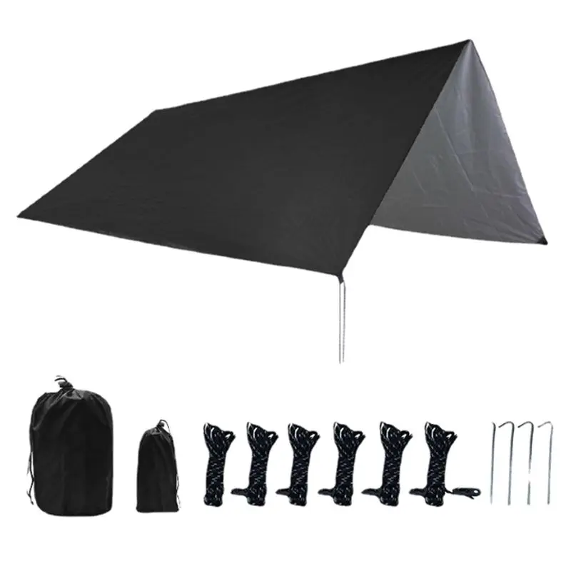 A75K Hammock Camping/Tent Tarp Set -Rain Tarp for Camping Hammock Rain and Sun Shade Waterproof for Household/Campig Outdoor