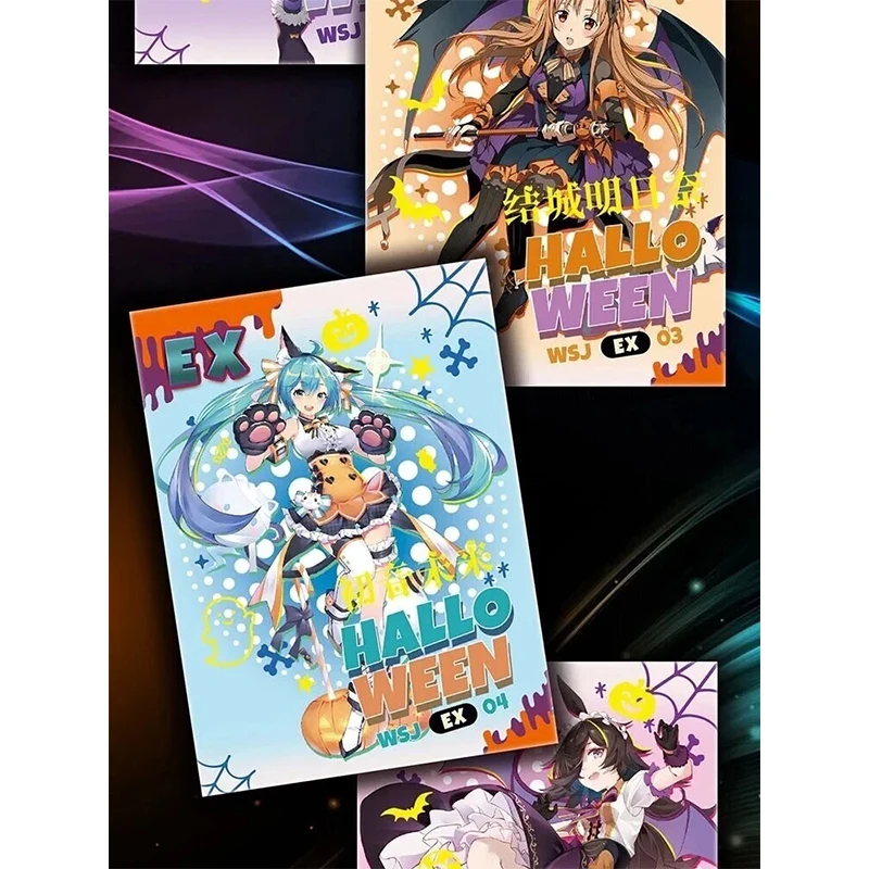 Re Zero Halloween Collectible Trading Card Booster Box, Rem Ram Anime Character Cards for Collectors, Display and Gifts view 4