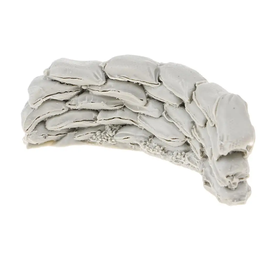 Kit en résine non peint, modèles de la seconde guerre mondiale, accessoires de Table de sable, mur
