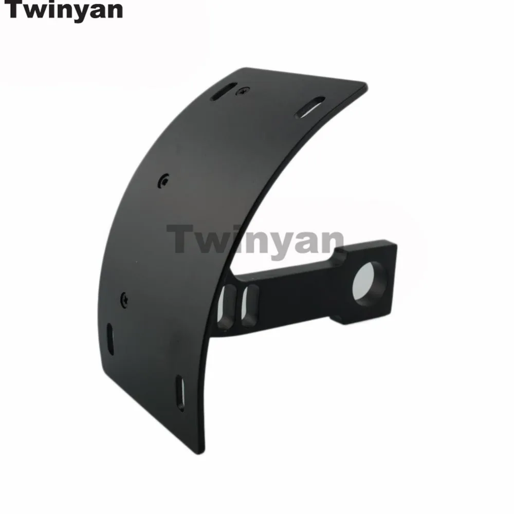 Soporte Lateral Curvo para Placa de Matrícula de Motocicleta para Suzuki Boulevard M109R BOULEVARD M90 S50 M50Z C90 M1500
