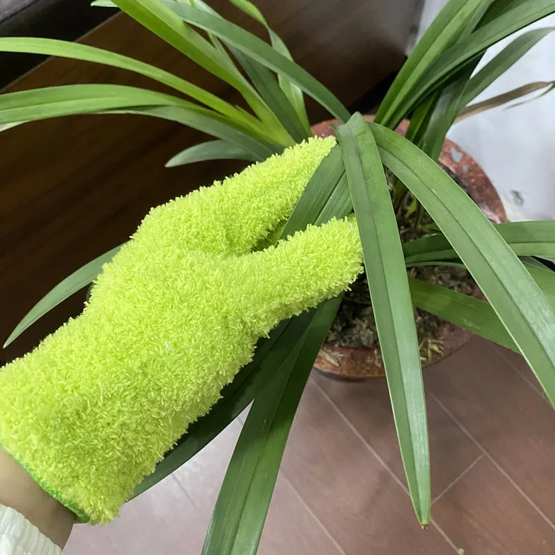 1pair Microfiber Glove Lady Hair Care Useful Erasing Head Quick-dry Towel Microfiber Hair Drying Glove Absorbent Wiping