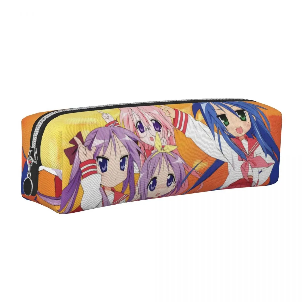 

Аниме Lucky Star пеналы пенал ручка для девочек и мальчиков большие сумки для хранения офисные канцелярские принадлежности на молнии
