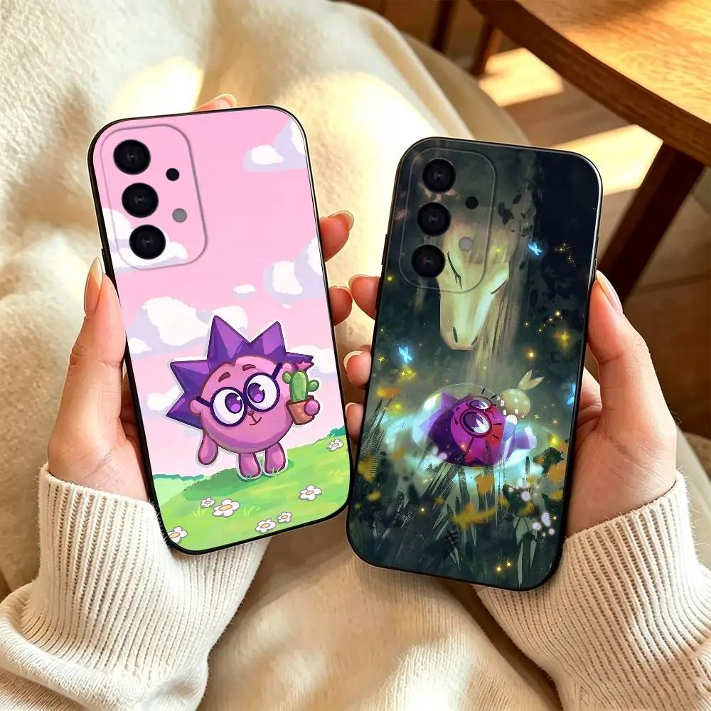 Cute S-Smeshariki Cartoon Chiko Phone Case For Samsung S26,S25,S24,S23,S22,S21,S30,Ultra,Plus,Fe,Lite,Note,10,Black Cover