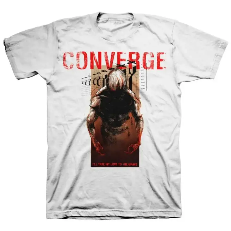 

Converge I'll take my love T shirt short sleeve white men