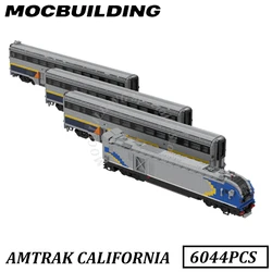 SC-44 Train Model Railway Accessories Display MOC Building Blocks Brick Toys Construction Gift Birthday Present