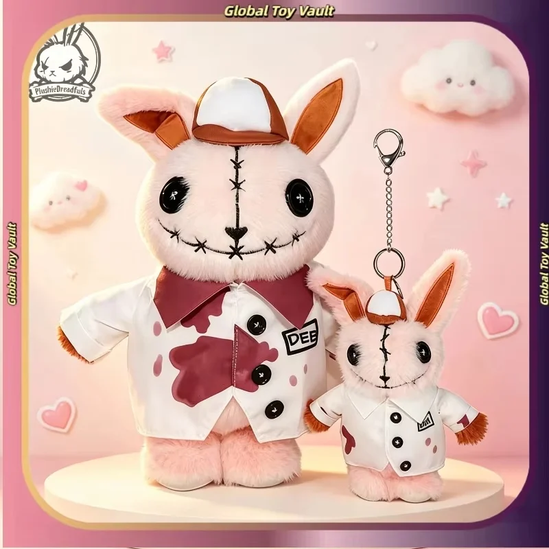Plushie Dreadfuls Bunny Popular Original Plush Toy Twin Set Stitched Doctor Horror Keychain Bag Pendant Trendy Collectible Gift